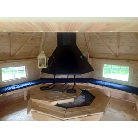 Caseta de madera "Grill Cabin 14.9"
