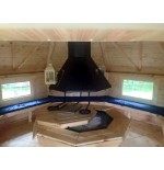 Caseta de madera "Grill Cabin 14.9"
