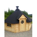 Caseta de madera "Grill Cabin 16.5 "
