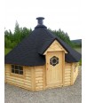 Caseta de madera "Grill Cabin 16.5 "