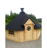 Caseta de madera "Grill Cabin 16.5 "