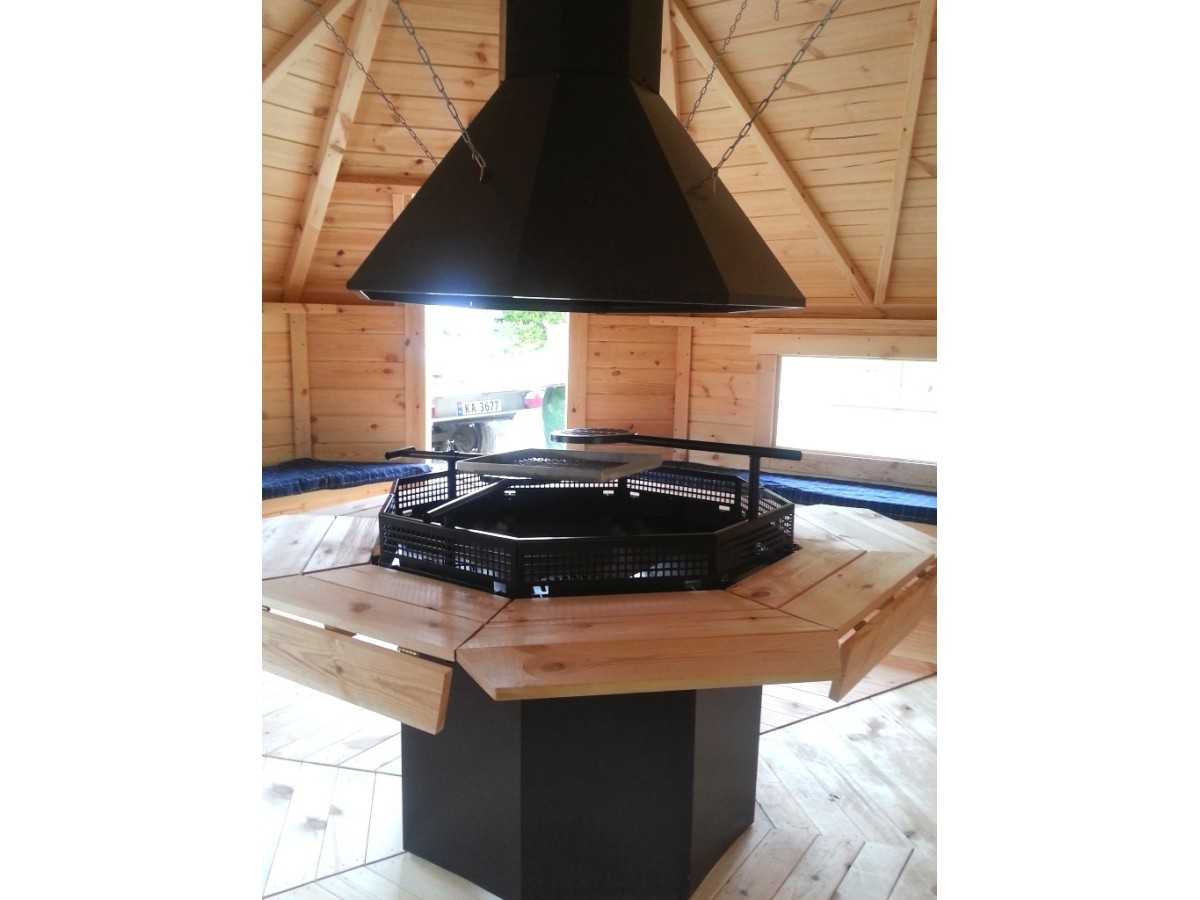 Caseta de madera "Grill Cabin 16.5 "