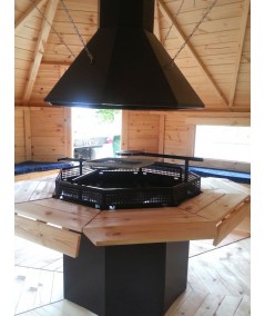 Caseta de madera "Grill Cabin 16.5 "