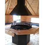 Caseta de madera "Grill Cabin 16.5 "