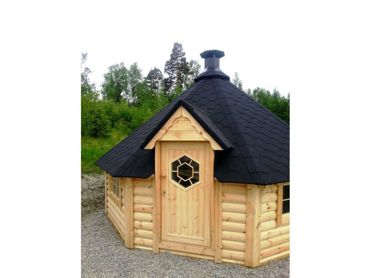 Caseta de madera "Grill Cabin 16.5 "