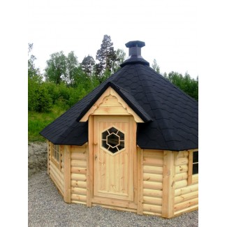 Caseta de madera "Grill Cabin 16.5 "