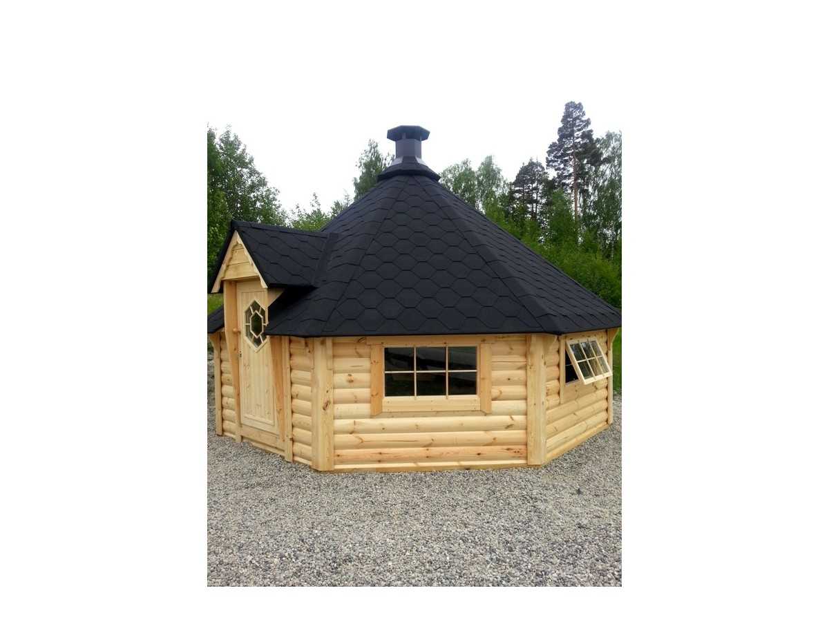Caseta de madera "Grill Cabin 16.5 "