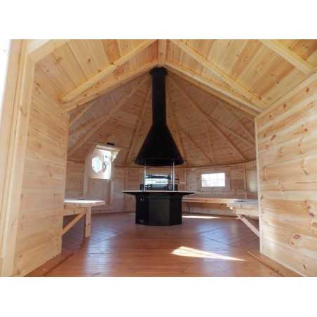 Caseta de madera "Grill Cabin 16.5 PLUS "