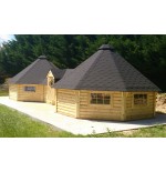 Caseta de madera "Grill Cabin 16.5 TWIN "