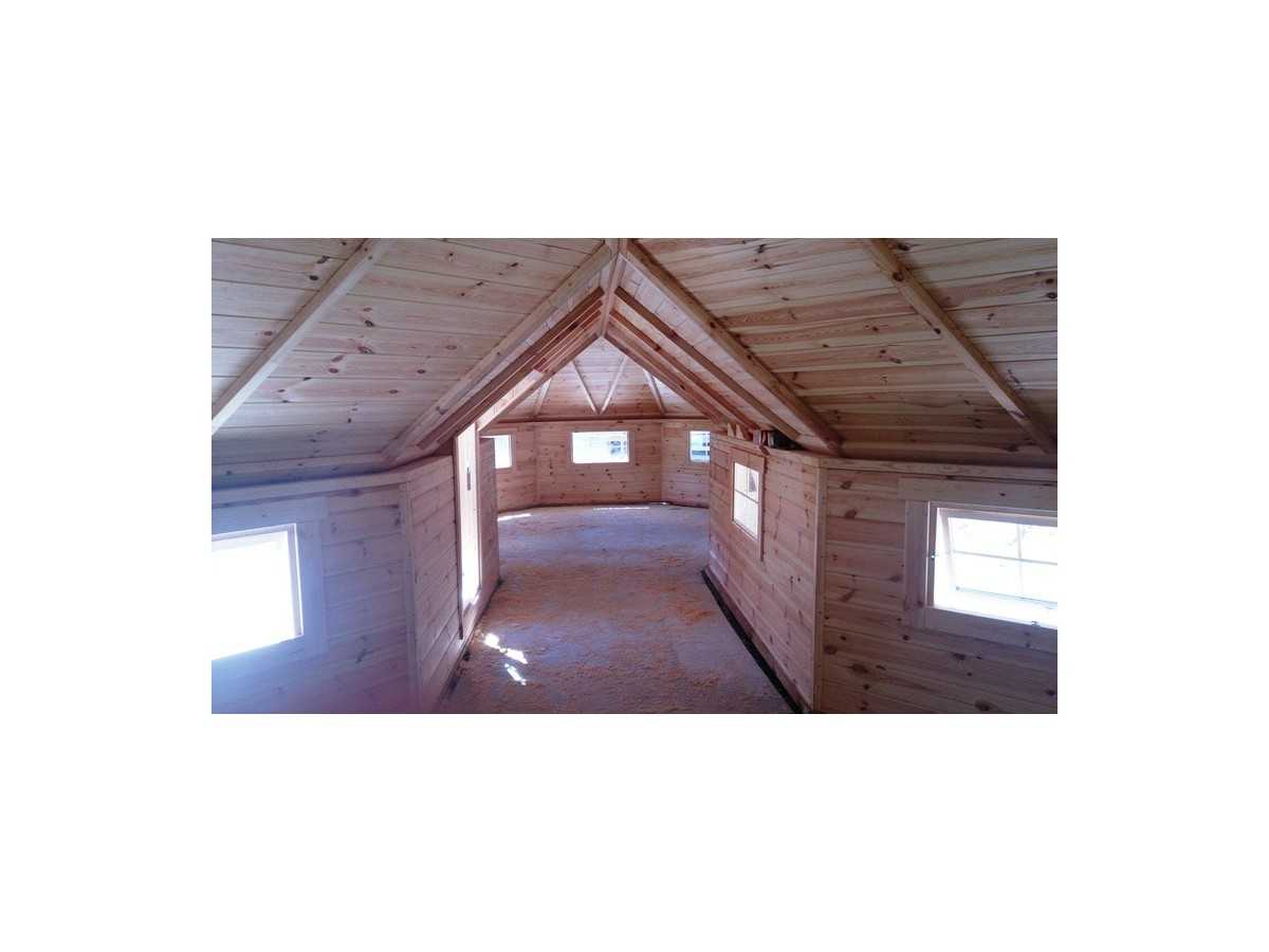 Caseta de madera "Grill Cabin 16.5 TWIN "