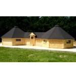 Caseta de madera "Grill Cabin 16.5 TWIN "