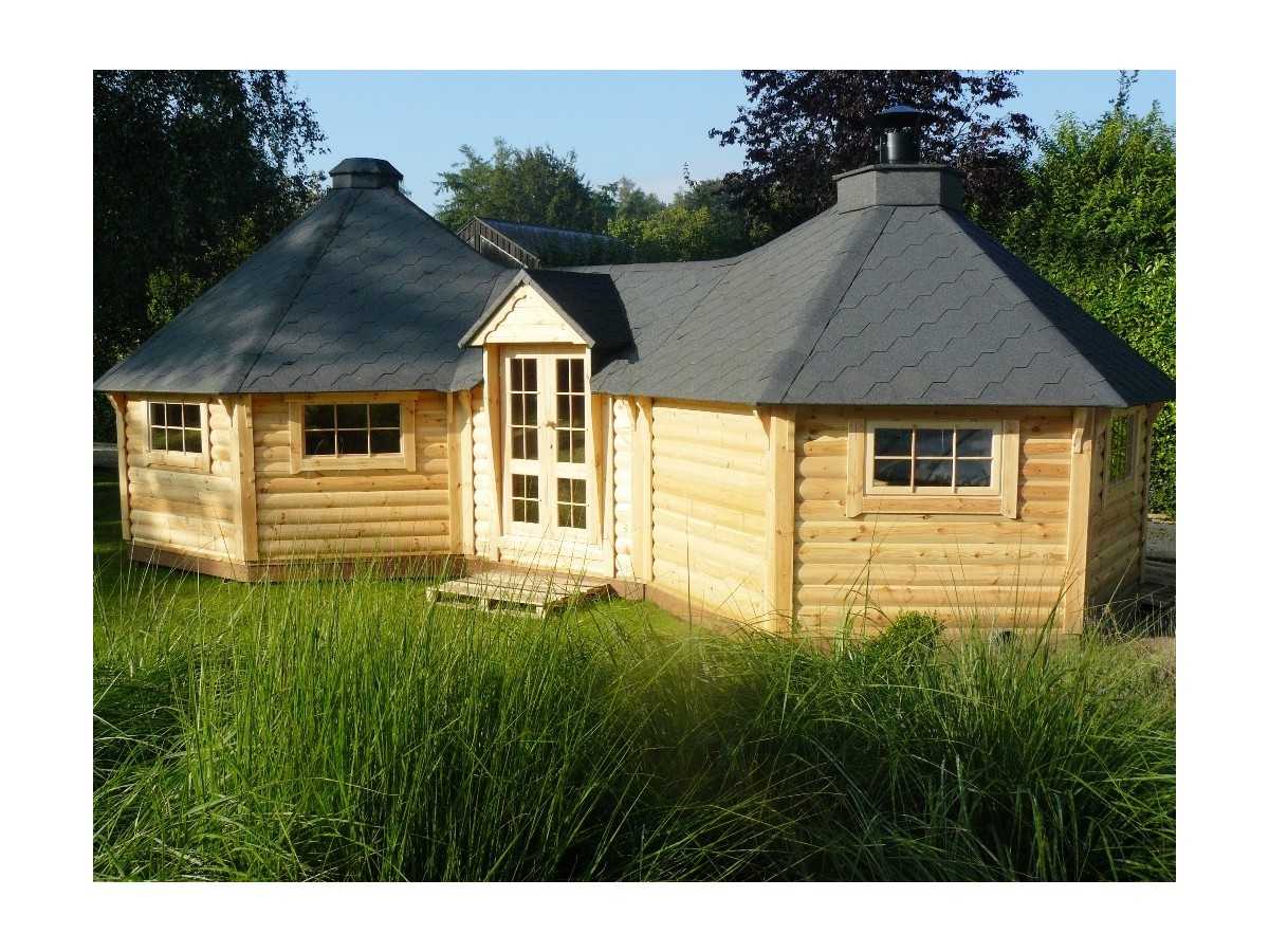 Caseta de madera "Grill Cabin 16.5 PLUS 9.2 "