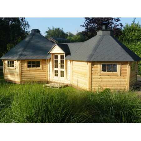 Caseta de madera "Grill Cabin 16.5 PLUS 9.2 "