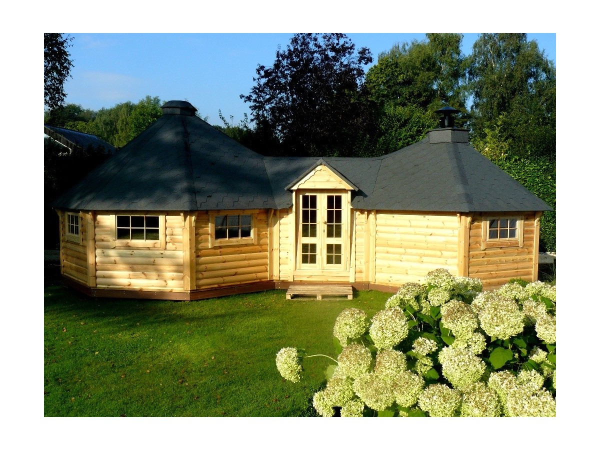 Caseta de madera "Grill Cabin 16.5 PLUS 9.2 "