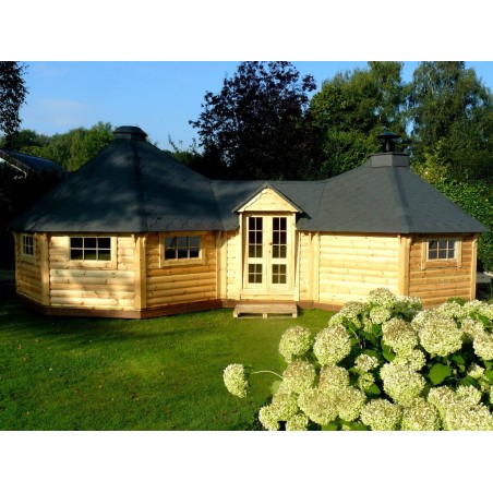 Caseta de madera "Grill Cabin 16.5 PLUS 9.2 "