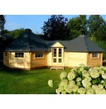 Caseta de madera "Grill Cabin 16.5 PLUS 9.2 "
