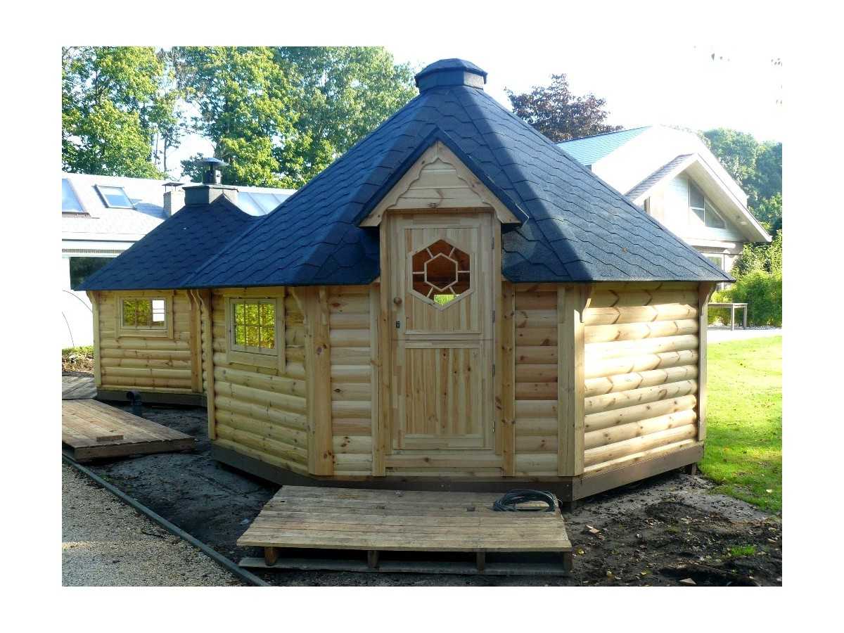 Caseta de madera "Grill Cabin 16.5 PLUS 9.2 "