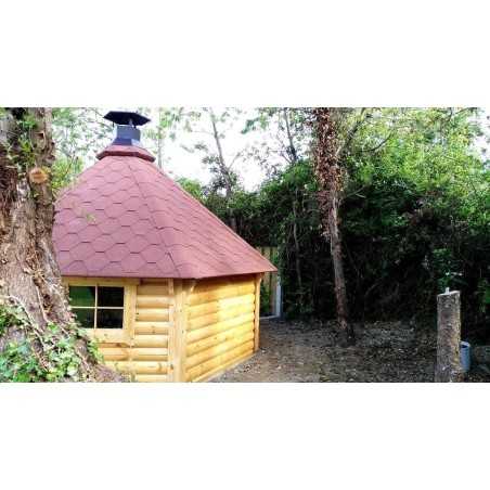 Caseta de madera "Grill Cabin 9.2"