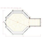 Caseta de madera "Grill Cabin 25 PLUS "