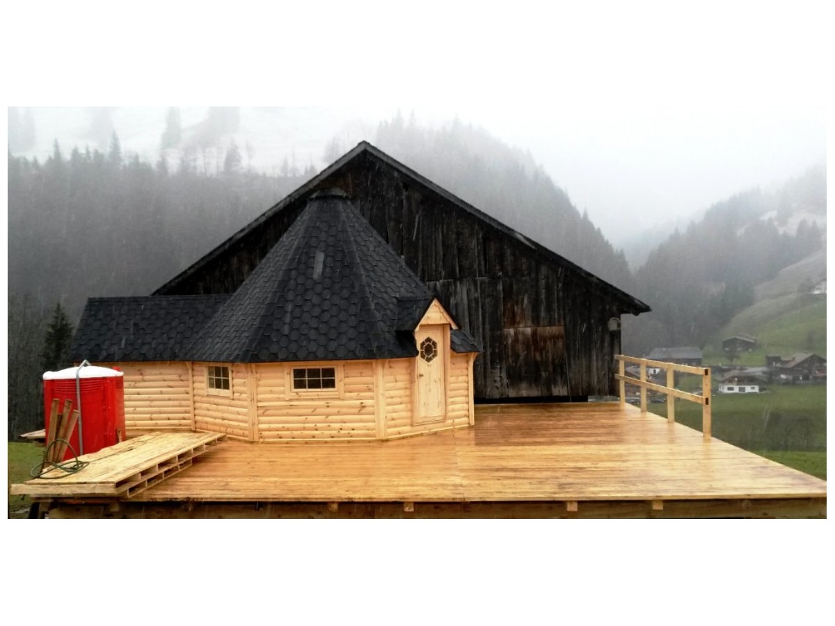 Caseta de madera "Grill Cabin 25 PLUS "