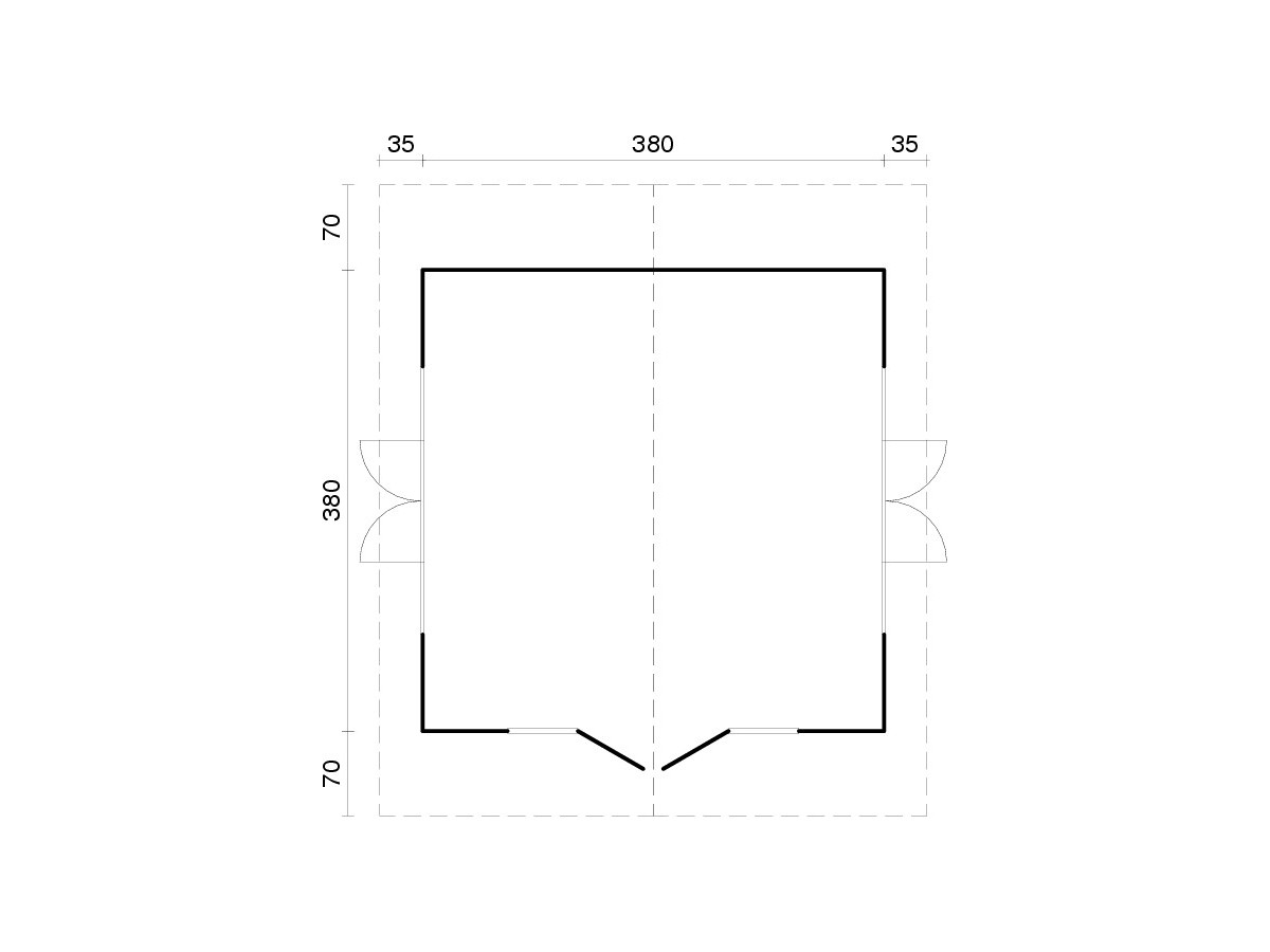 Caseta de jardín "IRENE 13.9 m2"