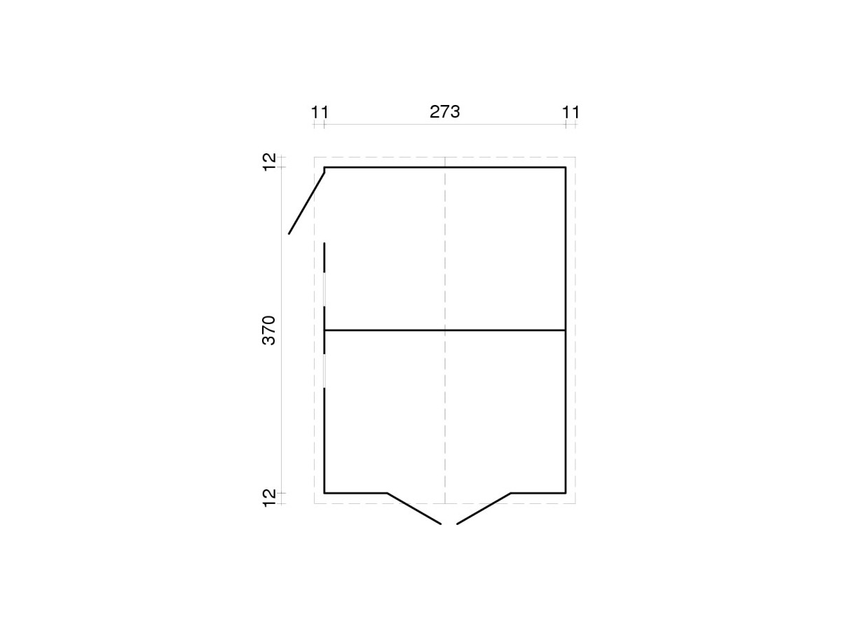 Trastero de madera DAN 10 m2 