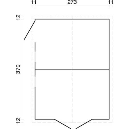 Trastero de madera DAN 10 m2 