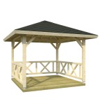 CENADOR DE MADERA BETTY 9 m2