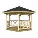 CENADOR DE MADERA BETTY 9,9  m2