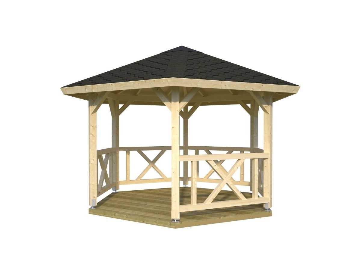 CENADOR DE MADERA BETTY 9,9  m2