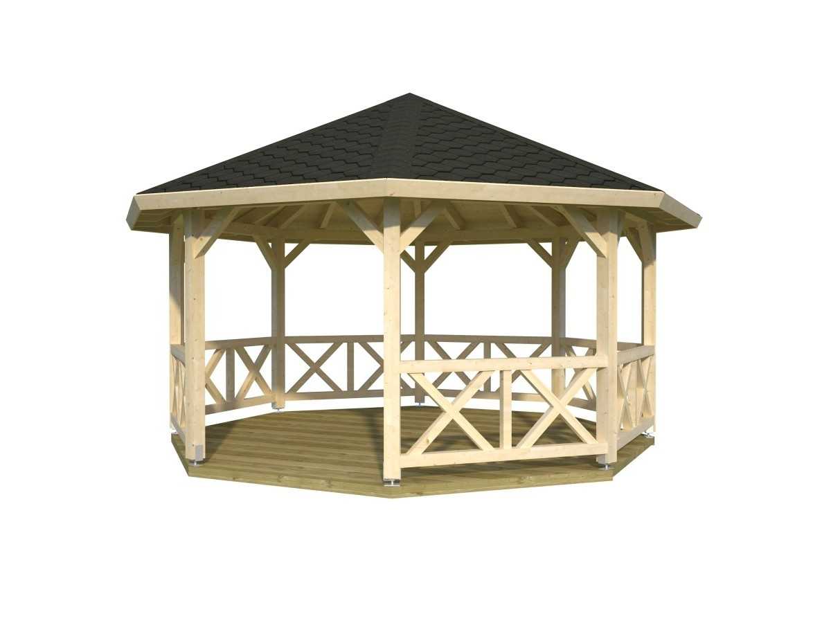 CENADOR DE MADERA BETTY 18  m2