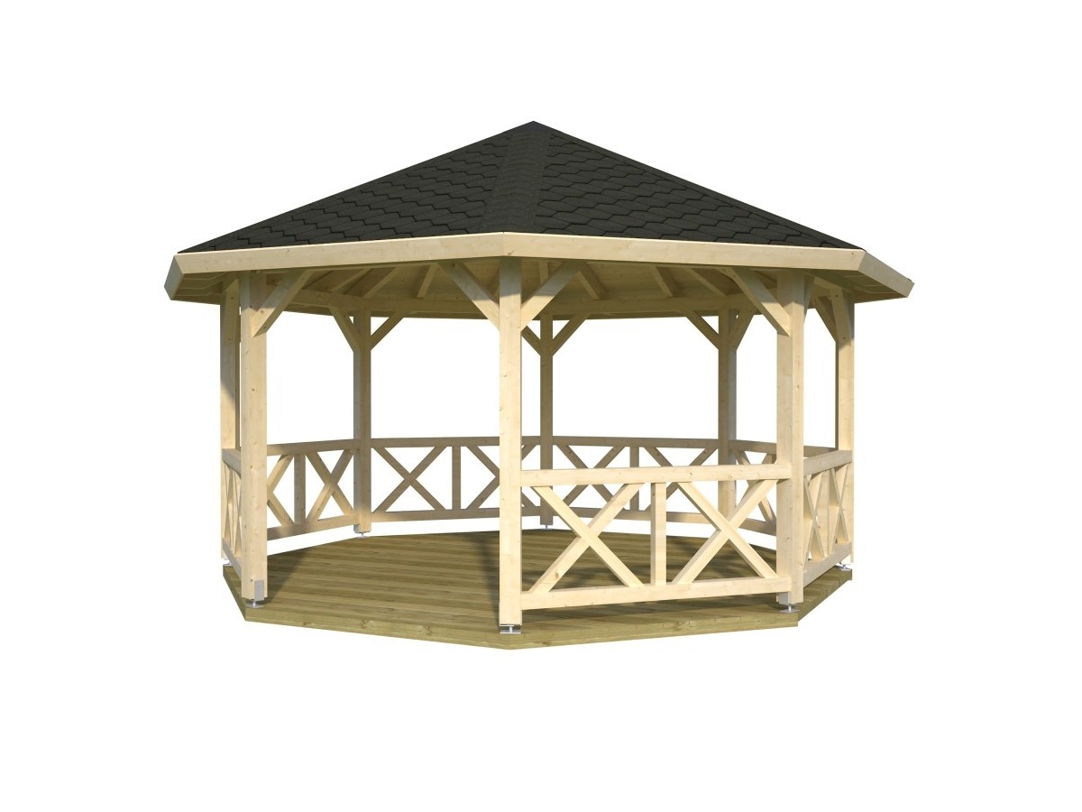CENADOR DE MADERA BETTY 18  m2