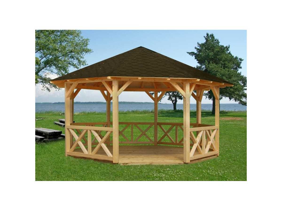 CENADOR DE MADERA BETTY 18  m2