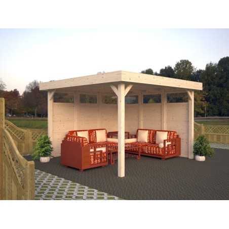 CENADOR DE MADERA LUCY 12,2 m2