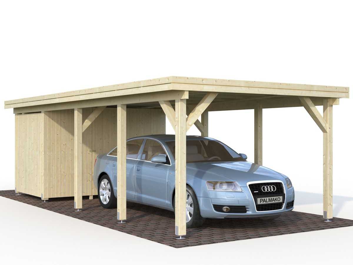 CARPORT DE MADERA  KARL 23,1 m2