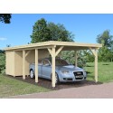 CARPORT DE MADERA KARL 23,1 m2