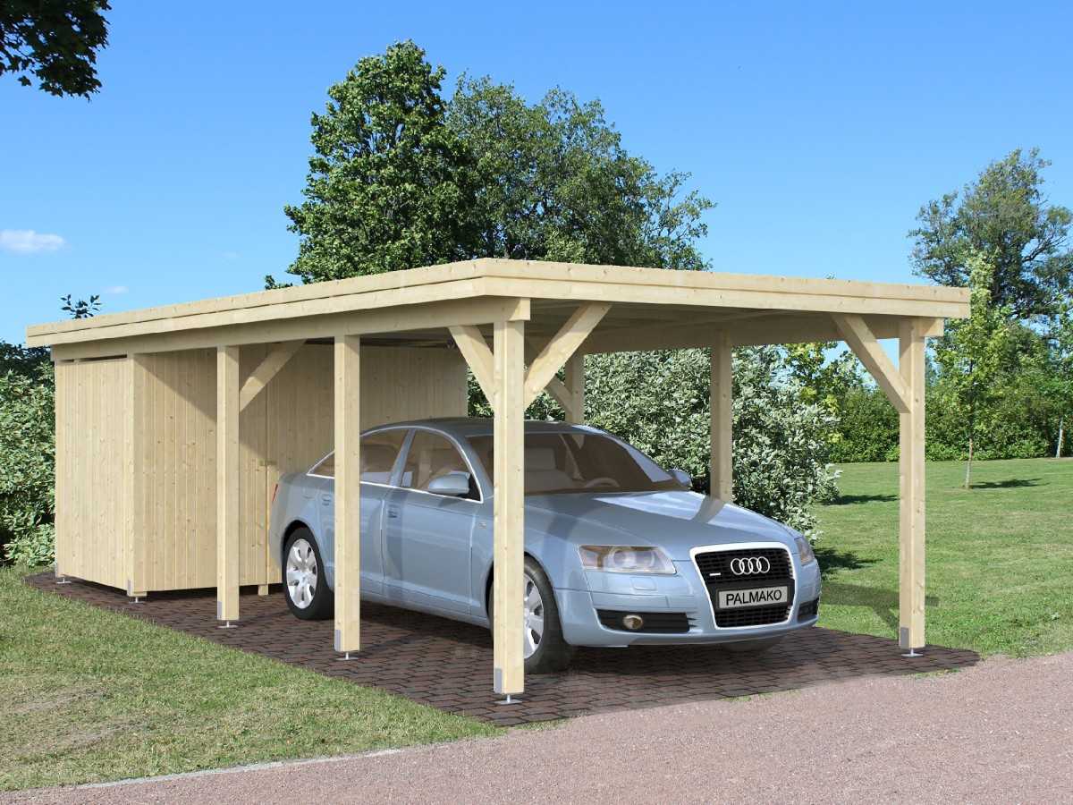 CARPORT DE MADERA KARL 23,1 m2