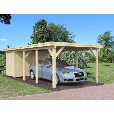 CARPORT DE MADERA  KARL 23,1 m2