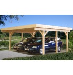 CARPORT DE MADERA KARL 20,6 m2