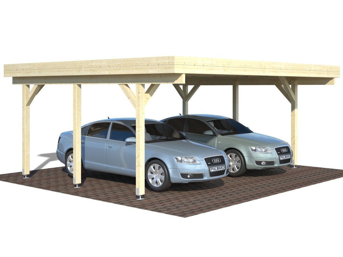 CARPORT DE MADERA  KARL 20,6  m2
