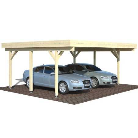 CARPORT DE MADERA KARL 20,6 m2