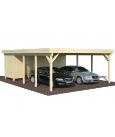 CARPORT DE MADERA  KARL 40,6  m2