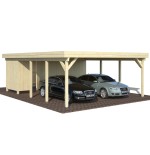CARPORT DE MADERA KARL 40,6 m2