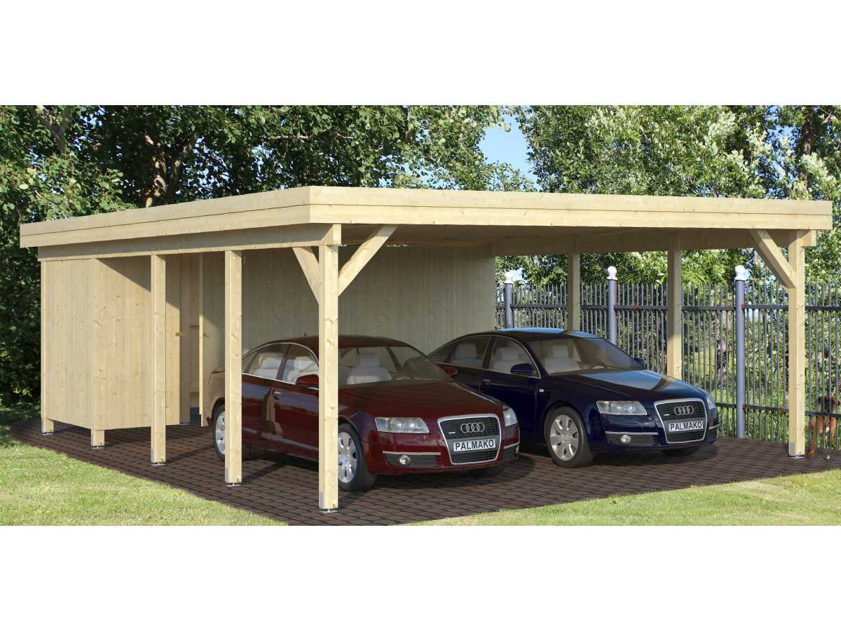 CARPORT DE MADERA KARL 40,6 m2