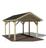 CARPORT DE MADERA ROBERT 11,7 m2