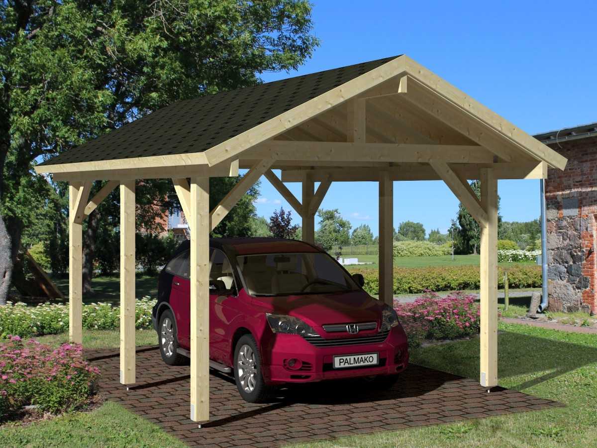 CARPORT DE MADERA ROBERT 11,7 m2 CARPORT DE MADERA ROBERT 11,7 m2