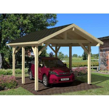 CARPORT DE MADERA  ROBERT 11,7 m2