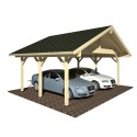 CARPORT DE MADERA  ROBERT 20,6  m2