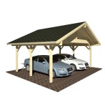 CARPORT DE MADERA  ROBERT 20,6  m2