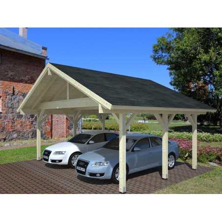 CARPORT DE MADERA  ROBERT 20,6  m2